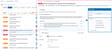AI Guard Signals Explorer listing high and medium severity findings including indirect prompt injection attempts, with triage and response action options.