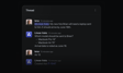 User mentions @Linear Asks in Slack, and Asks replies with a clarifying question -- which laptop model should be sent to Brian? The requester answers and Asks creates the issue.