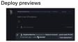 Deploy preview linked to a PR