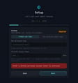 setup wizard