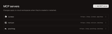 MCP servers configured for cloud workspaces