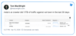 macwright.com on bluesky: meta’s ai crawler did 1.1TB of traffic against val town in the last 30 days