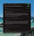 The refined PR page with comments, commits, and checks in one timeline