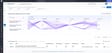 Datadog Agent Observability Experiments tradeoff view showing 45 experiments compared across answer accuracy, hallucination rate, duration, error rate, estimated cost, and token count.