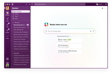 Slackbot big mode accessible from the new Slackbot tab in the sidebar