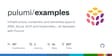 GitHub repository: pulumi/examples