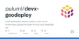 GitHub repository: pulumi/devx-geodeploy
