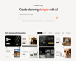The Replit Design home with options to start from a template, prompt, or import
