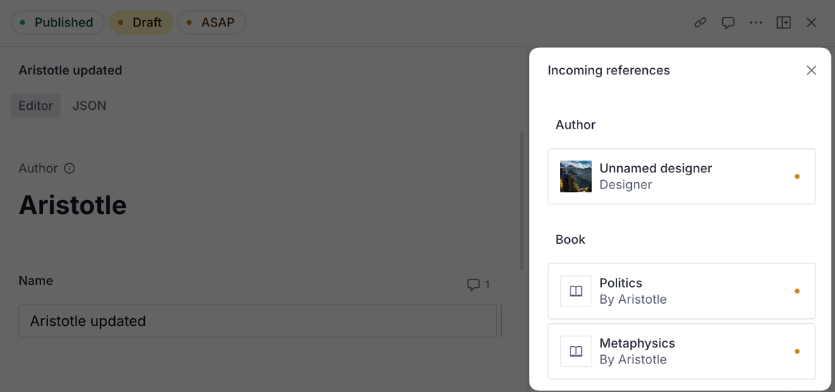 A user interface displays an 