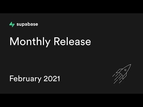 Supabase Beta | February 2021