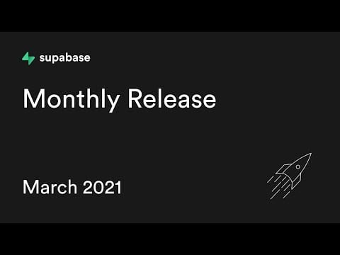 Supabase Beta | March 2021