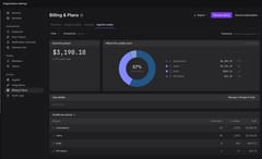 Agent0 credits for the current billing period, split across automations, users, evals and API tokens
