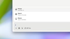 ChatGPT macOS composer tools menu with Picture, Search, and Reason options above GPT-4o