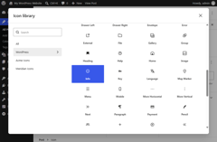Icon picker