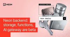 Neon backend products now in beta
