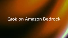 xAI and Amazon Bedrock logos overlaid on a gradient