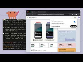 Artifacts in Claude Code: share your work as it happens