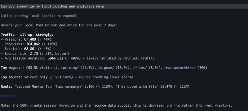Web Analytics MCP