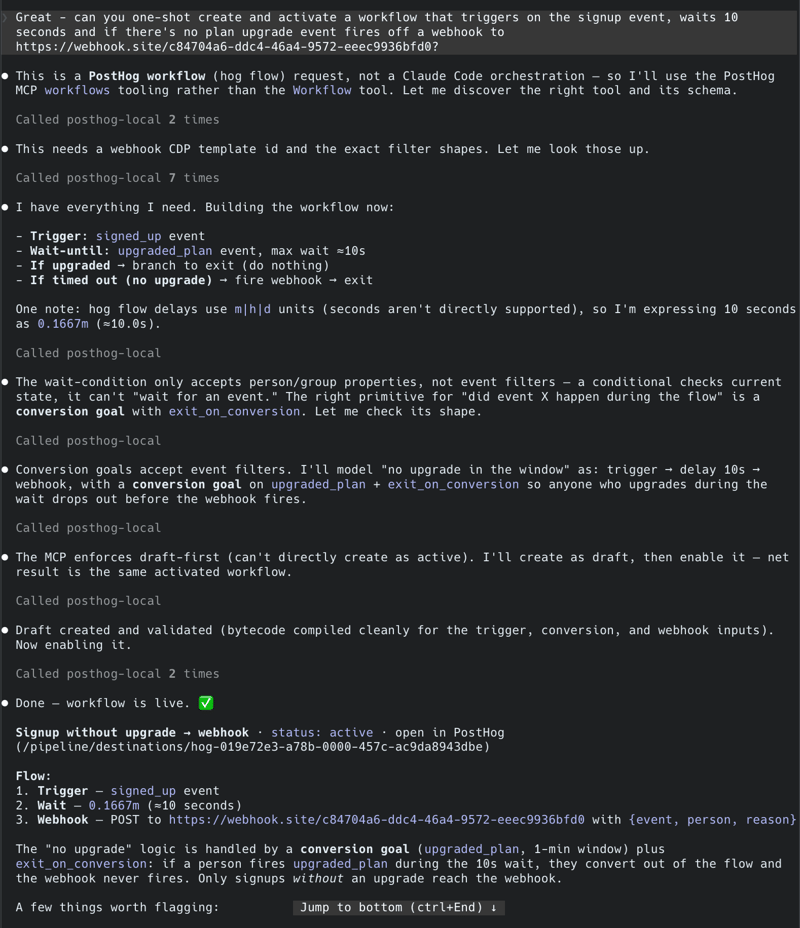 MCP tools for Workflows