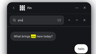 Search inside a Messenger conversation
