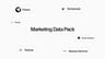 Marketing Data Pack with Similarweb, Oriane, Trends, Particle, Icons Computer and Wayback Machine
