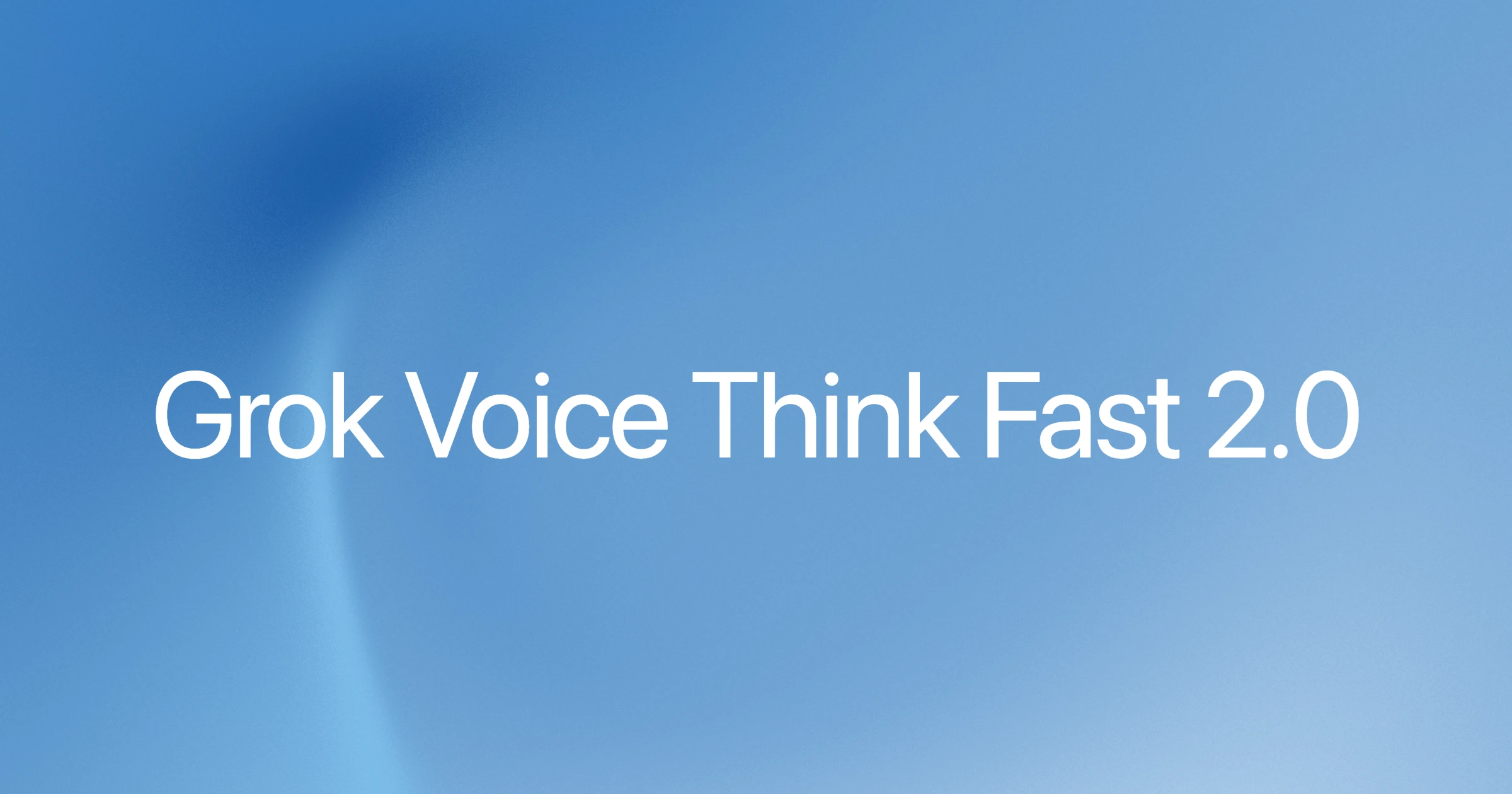 Grok Voice Think Fast 2.0