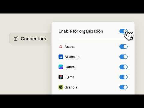 Enterprise-managed auth for MCP connectors